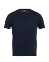 Ea7 Man T-shirt Navy Size Xxs Cotton
