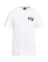 Ea7 Man T-shirt White Size 3xl Cotton