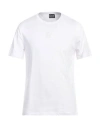 Ea7 Man T-shirt White Size 3xl Cotton