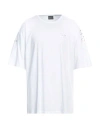 Ea7 Man T-shirt White Size 3xl Cotton In White