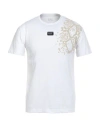 Ea7 Man T-shirt White Size Xxl Cotton