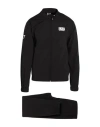Ea7 Man Tracksuit Black Size 3xl Polyester, Elastane In Black