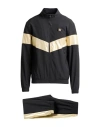 Ea7 Man Tracksuit Black Size 3xl Polyester, Elastane In Black