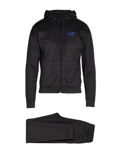Ea7 Man Tracksuit Black Size M Polyester