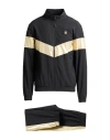 Ea7 Man Tracksuit Black Size 3xl Polyester, Elastane In Black