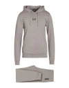 Ea7 Man Tracksuit Grey Size 3xl Cotton In Gray