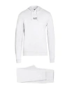 Ea7 Man Tracksuit Light Grey Size 3xl Cotton In Grey