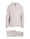 Ea7 Man Tracksuit Light Grey Size 3xl Polyester In Gray