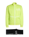 Ea7 Man Tracksuit Lime Green Size S Polyester, Elastane