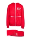 Ea7 Man Tracksuit Red Size 3xl Polyester, Elastane