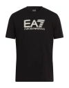 Ea7 Man T-shirt Black Size L Cotton