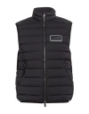 Ea7 Man Vest Black Size M Polyester, Elastane