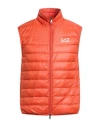 Ea7 Man Vest Orange Size L Polyamide