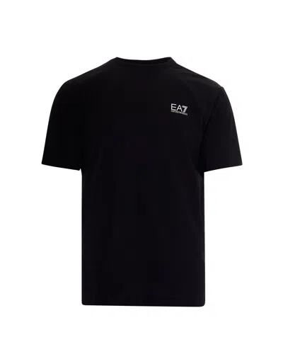 Ea7 Men's Classic T-shirt -  Style In Black/white