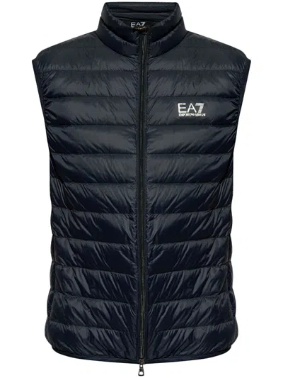 Ea7 Men's Jackets Blue