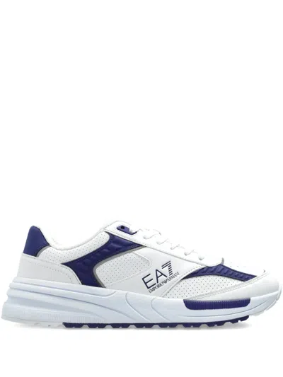 Ea7 Mesh Panelled Running Sneakers In Multi