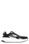 Ea7 Mesh Sneakers In Black