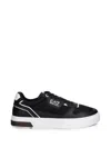 Ea7 Mesh-panelled Logo-print Sneakers In Multi