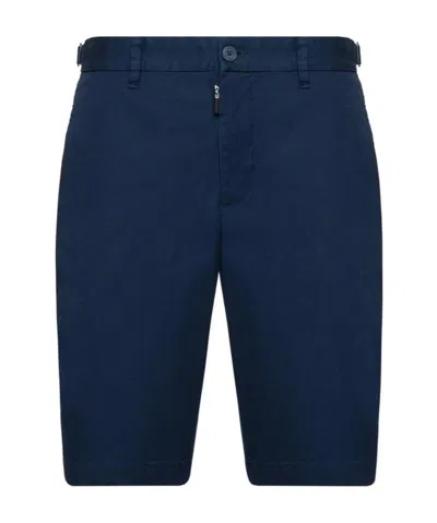 Ea7 Midnight Blue Straight Shorts