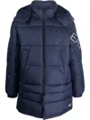 EA7 MOUNTAIN HOODED PADDED COAT