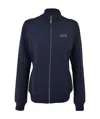 Ea7 Navy Blue Rivet Logo Sports Suit In Black