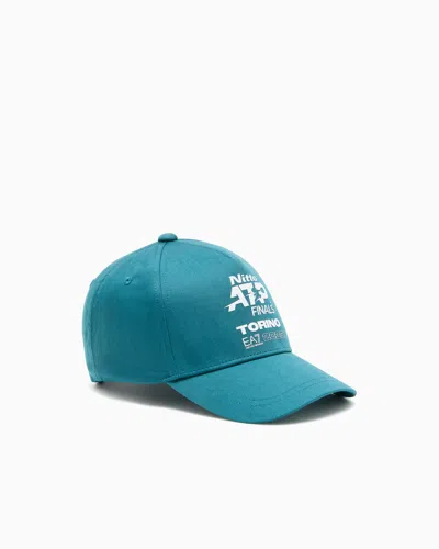 Ea7 Nitto Atp Finals Baseball Cap With Event Logo In Green
