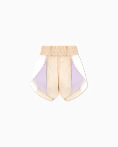 Ea7 Nylon Shorts In Multi