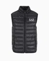 Ea7 Packable Core Identity Gilet In Black