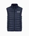 Ea7 Packable Core Identity Gilet In Blue