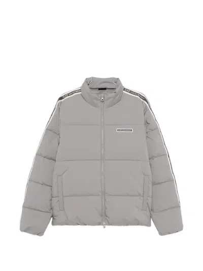 Ea7 Padded Logo Series Jacket In Multi