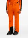 Ea7 Panelled Ski Pants In Orange