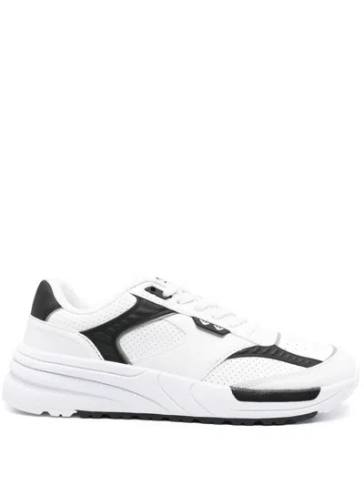 EA7 PANELLED SNEAKERS
