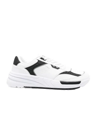 EA7 PANELLED SNEAKERS