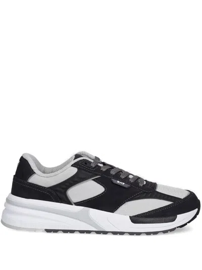 Ea7 Panelled Suede Sneeakers In Multi