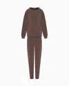 Ea7 Pantalon De Jogging Core Lady En Interlock De Modal Mélangé Stretch