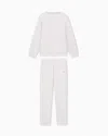 Ea7 Pantalon De Jogging Core Lady En Interlock De Modal Mélangé Stretch