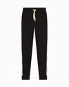 Ea7 Drawstring Sweatpants In Black