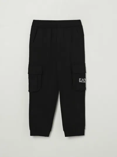 EA7 PANTS EA7 KIDS COLOR BLACK,G78703002