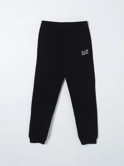 Ea7 Trousers  Kids Colour Black