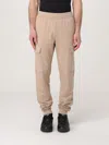 Ea7 Pants  Men Color Beige In Gray