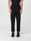 Ea7 Cargo Sweatpants With Mesh Inserts In Black