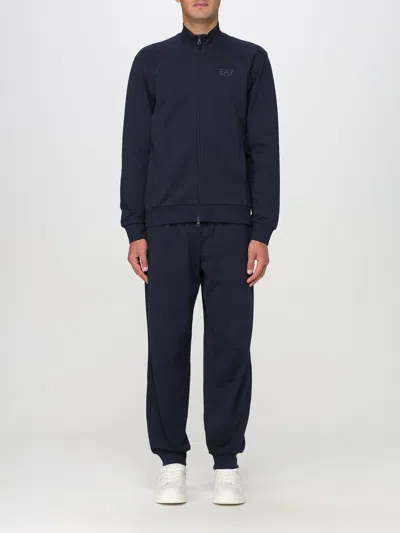 Ea7 Pants  Men Color Blue