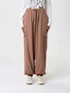 Ea7 Pants  Woman Color Brown In Brown