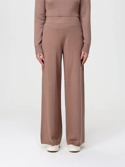 Ea7 Pants  Woman Color Brown In Pink