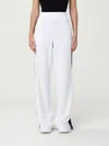 Ea7 Pants  Woman Color White