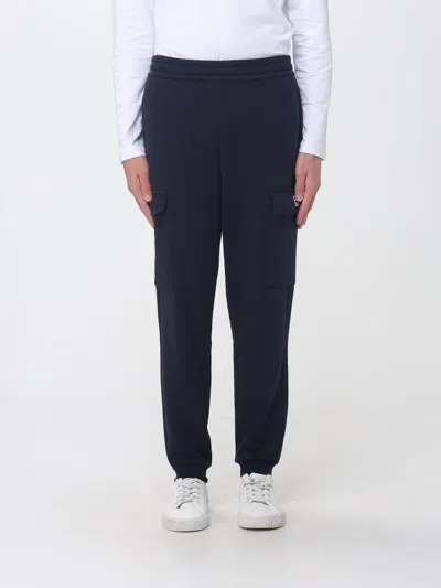 Ea7 Pants Men Color Blue