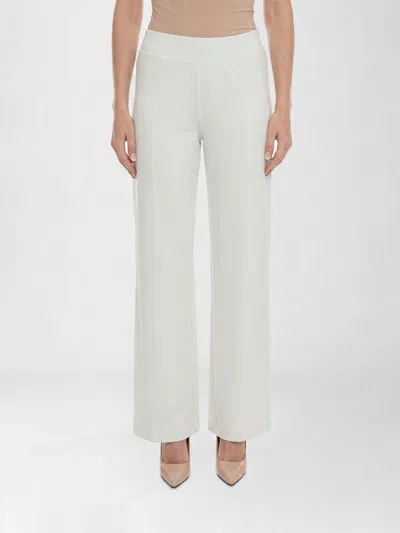 Ea7 Pants Woman In White