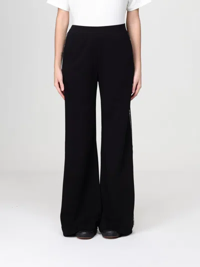 Ea7 Pants Woman  In Black