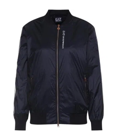 Ea7 Pilot's Casual Jacket In Black