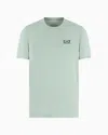 Ea7 Pima Cotton Core Identity T-shirt In Green